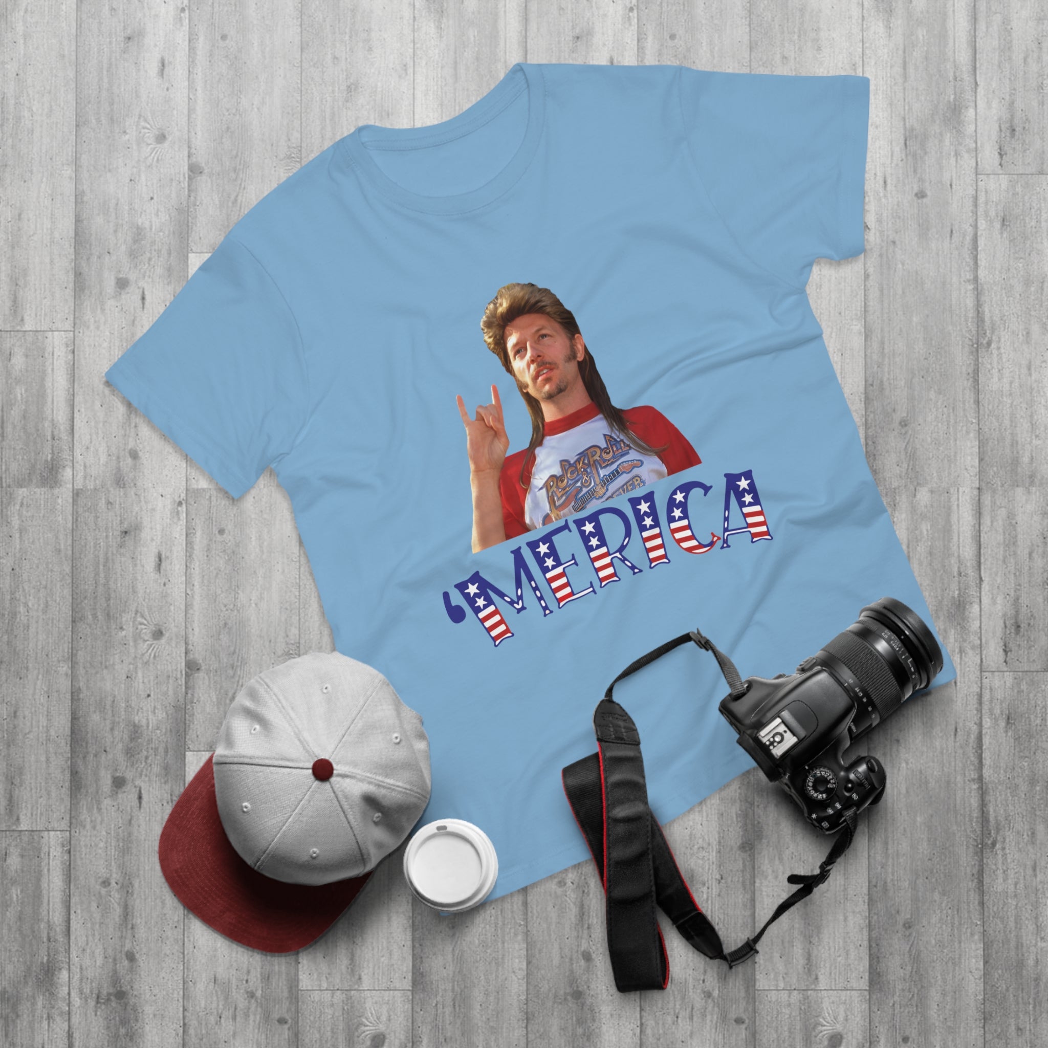 ’Merica Graphic T‑Shirt – Funny Patriotic Americana Tee