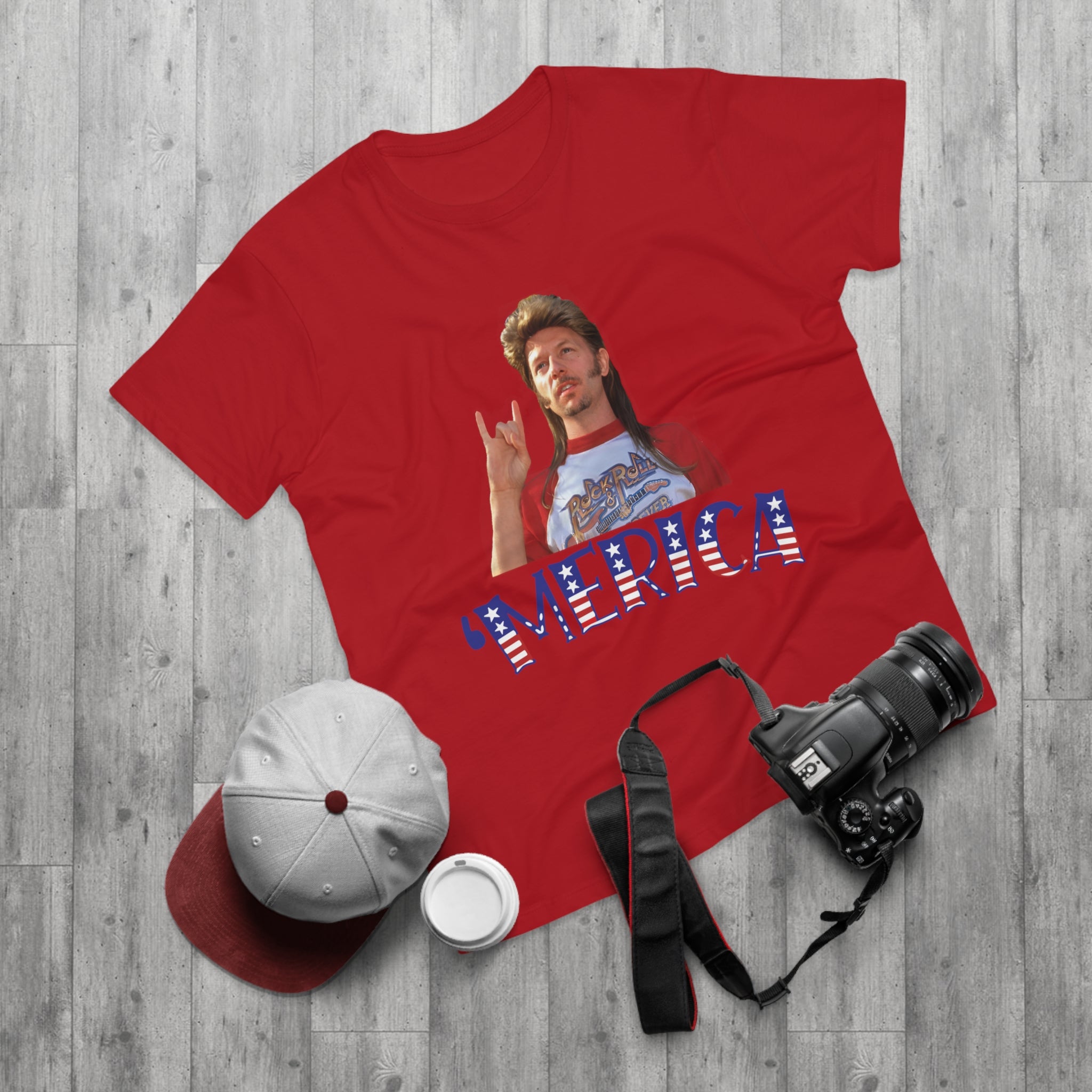 ’Merica Graphic T‑Shirt – Funny Patriotic Americana Tee