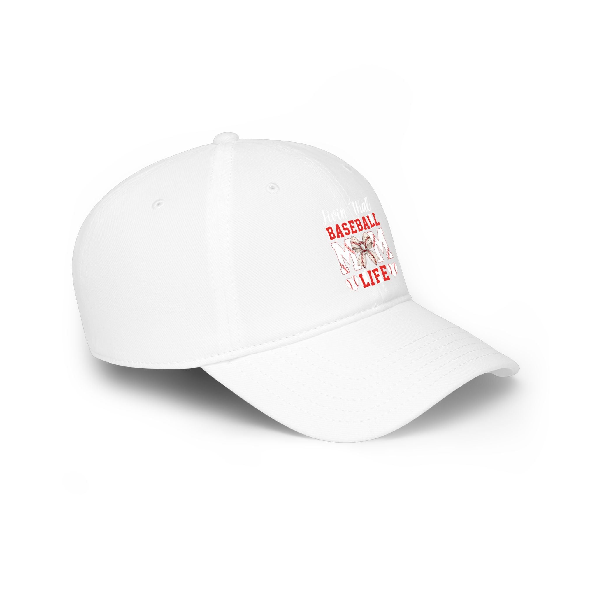 Baseball Life Low Profile Cap — 'Baseball Life' Embroidered Hat