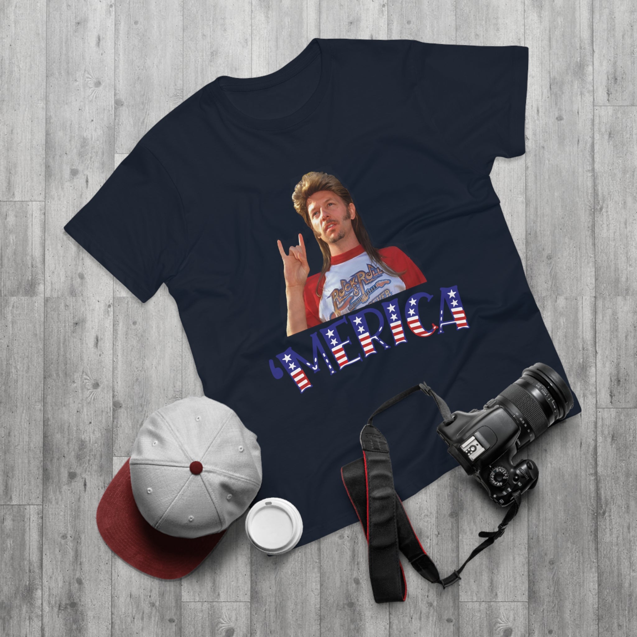 ’Merica Graphic T‑Shirt – Funny Patriotic Americana Tee
