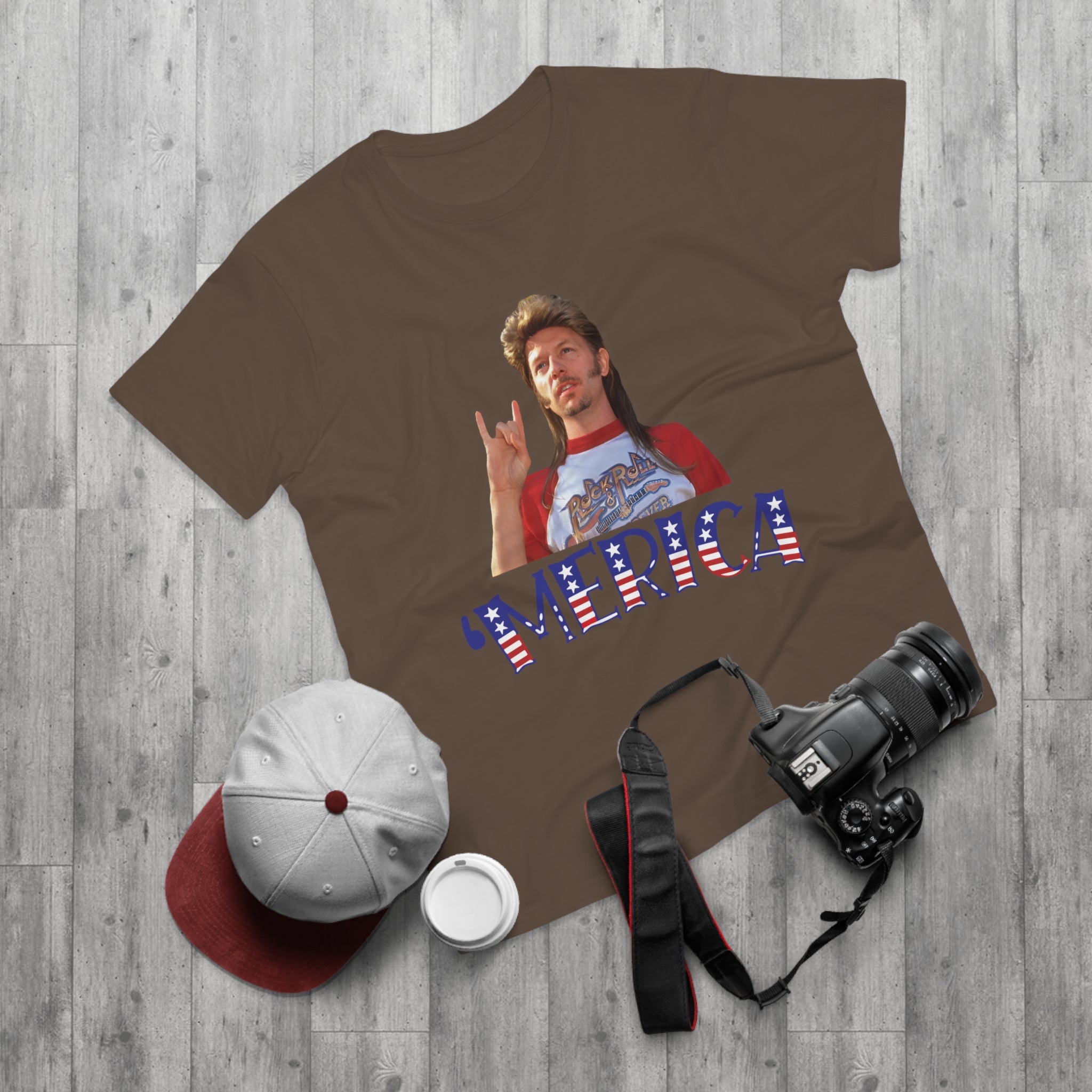 ’Merica Graphic T‑Shirt – Funny Patriotic Americana Tee