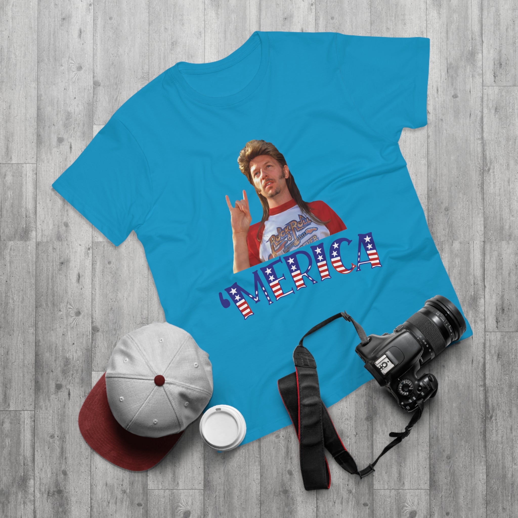 ’Merica Graphic T‑Shirt – Funny Patriotic Americana Tee