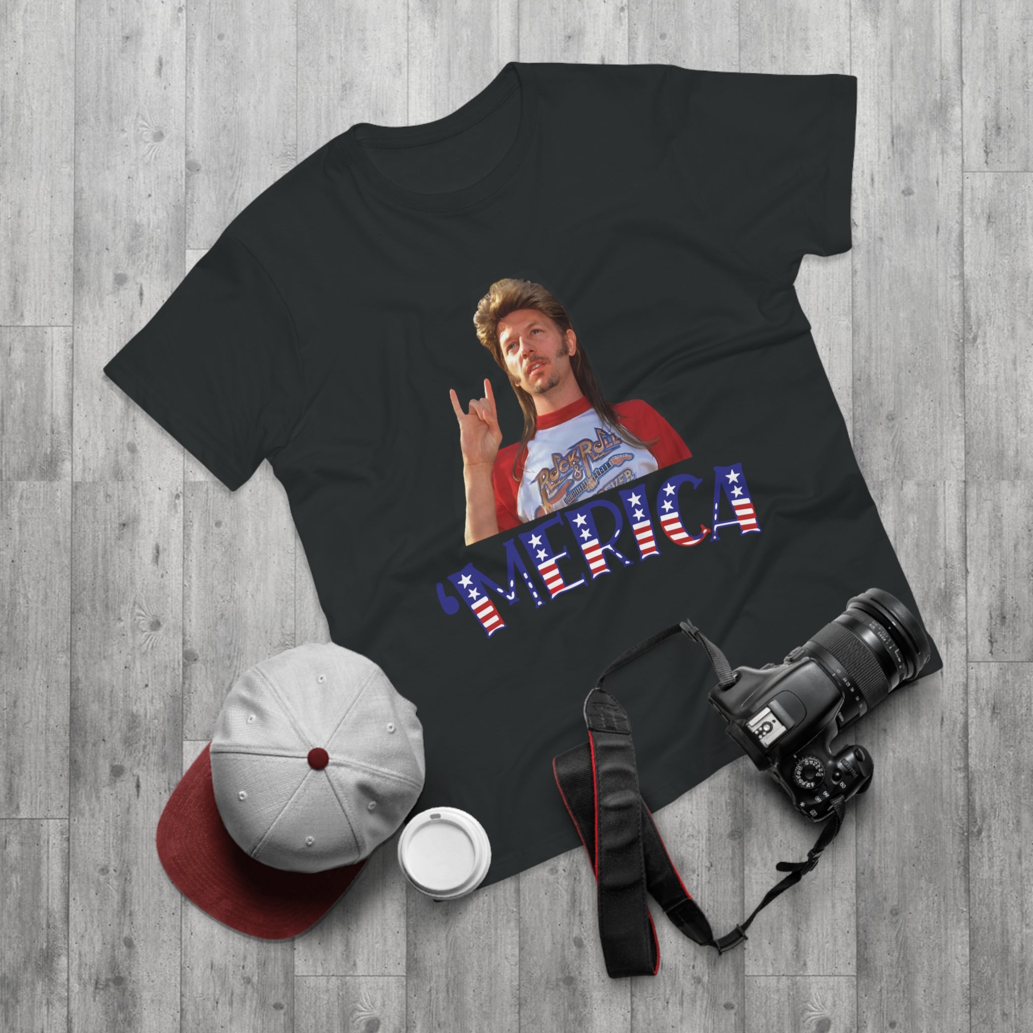 ’Merica Graphic T‑Shirt – Funny Patriotic Americana Tee