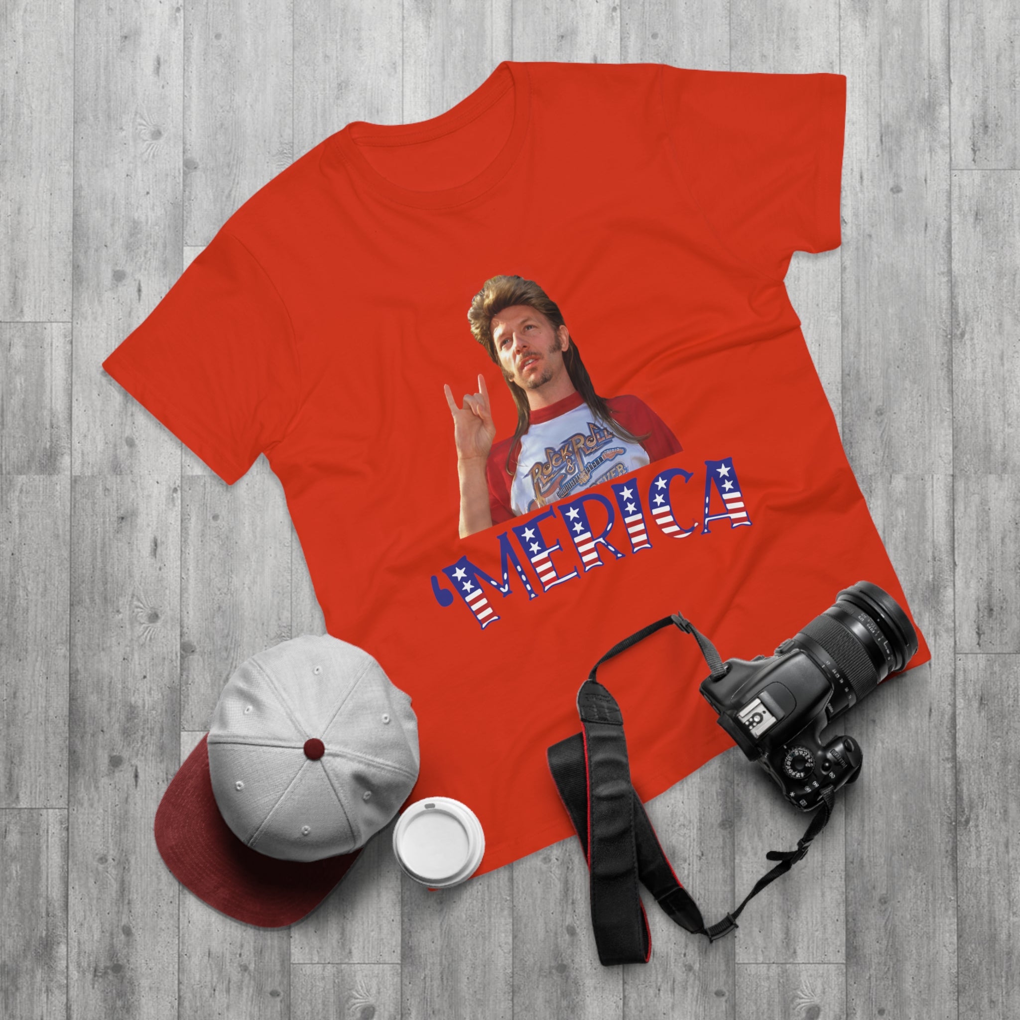 ’Merica Graphic T‑Shirt – Funny Patriotic Americana Tee