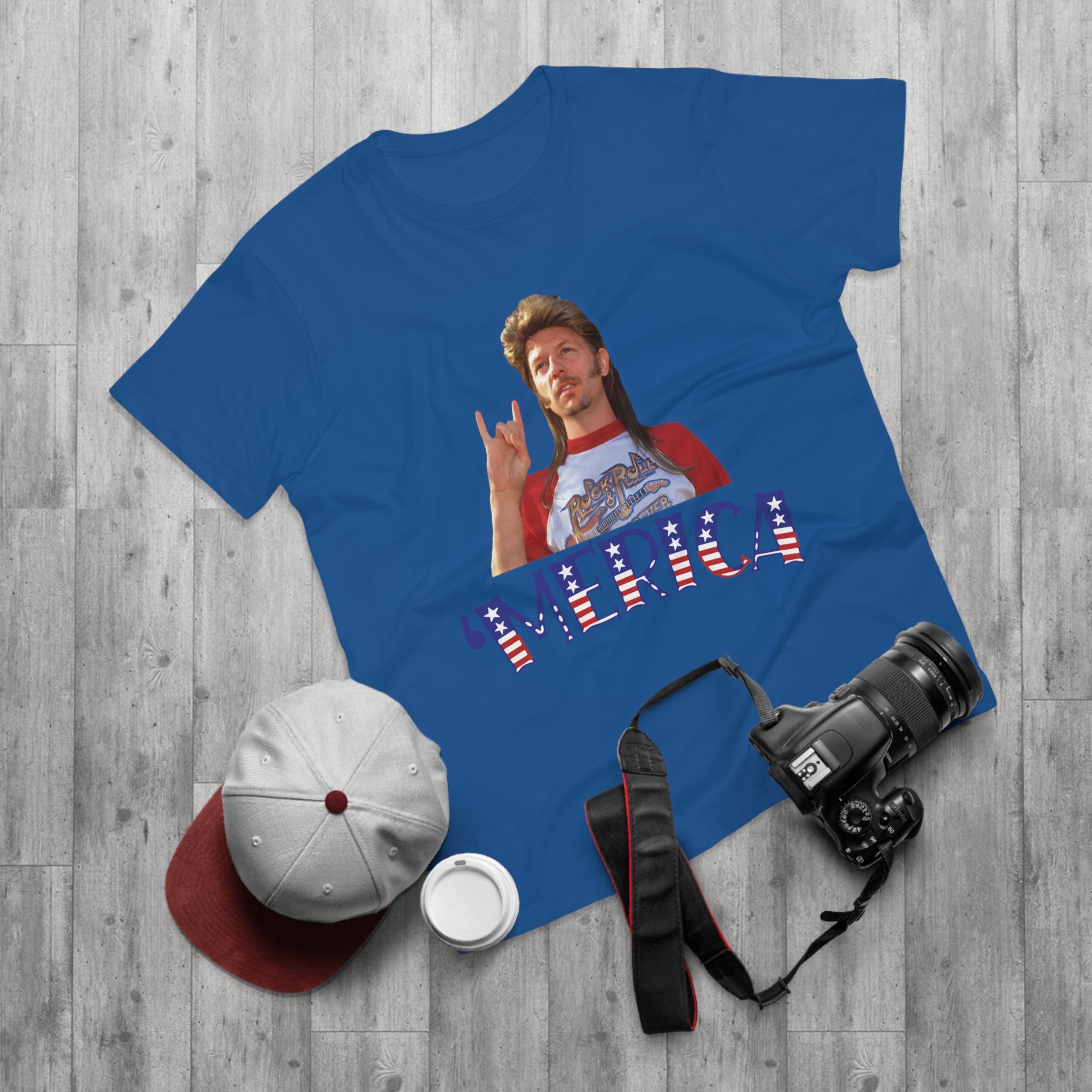 ’Merica Graphic T‑Shirt – Funny Patriotic Americana Tee