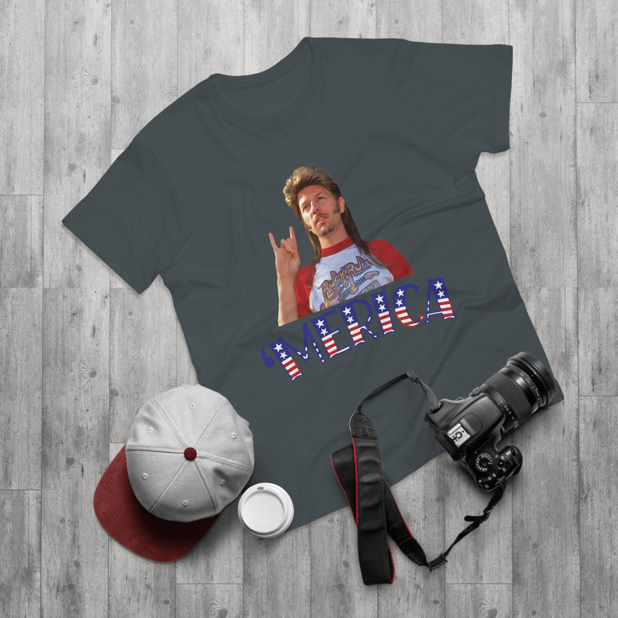 ’Merica Graphic T‑Shirt – Funny Patriotic Americana Tee